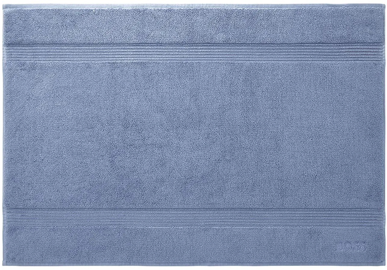 Hugo Boss Home Badematte Loft 60x90 cm | sky - blau