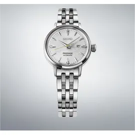 Seiko Presage Automatik Silberfarben