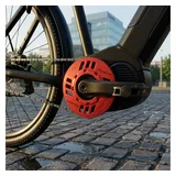 Miranda Kettenschutz mit O-Ring für Bosch Antrieb, rot, Einheitsgröße