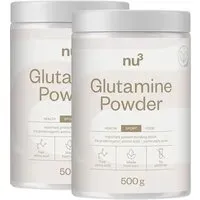 nu3 Glutamine en poudre Poudre 2x500 g