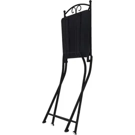 vidaXL Bistroset 3-tlg. orange/grau