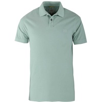 CAMEL ACTIVE Herren Basic Piqué Polo Reiner Baumwolle T-Shirt, Hellgrün (Light Aqua Green), L
