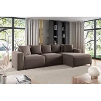 Fun Möbel Ecksofa Designersofa Sofa MEGAN in Stoff Salvador