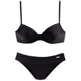 LASCANA Bügel-Bikini Damen schwarz Gr.36 Cup C