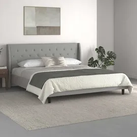 OTTO home Kempton 180 x 200 cm Grau