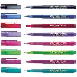 Faber-Castell 155451 Fineliner blau,