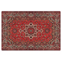 cover-your-desk.de Cover-your-desk Schreibtischunterlage Vinyl Orientalischer Teppich in rot, 60 x 40 cm