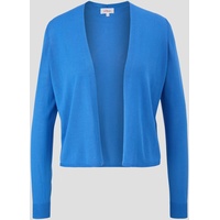 S.Oliver - Feinstrick-Cardigan aus reiner Viskose, Damen, blau, 38