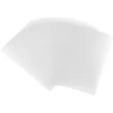 PATIKIL 65 Blätter Pergamentpapier 4x6, Pergamentpapier bedruckbares Transparentpapier 100GSM für Einladungsdruck, Weiß