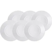 Villeroy & Boch Cellini Frühstücks- / Suppenuntertasse 6er Set weiß