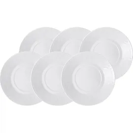 Villeroy & Boch Cellini Frühstücks- / Suppenuntertasse 6er Set weiß