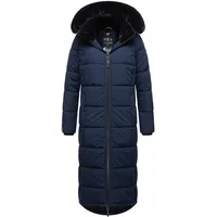 Navahoo Winterjacke "Knuddelfee", Damen, Gr. XL (42), blau (navy), Obermaterial: 100% Polyester. Innenseite: 100% Polyester. Futter: 100% Polyester, Jacken Winterjacke, mit hoch schließendem Kragen