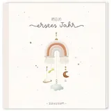 Grafik Werkstatt "Das Original" Baby-Album mit Stickerei Mein erstes Jahr