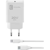 Cellular Line USB-C Charger Kit Apple 20W - Cellularline USB Ladegerät Buchse Steckdose