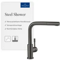 Villeroy & Boch Steel Shower anthracite 96970105