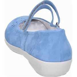 Semler Flora Weite H in blau 40