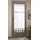 HOME WOHNIDEEN 54202 Fensterbehang/Türbehang Toni, Siebleinen mit Häkeleinsatz und Quasten, Farbe: Weiß, Maße: (80 x 60 cm)