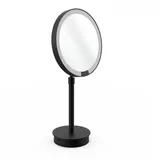 Decor Walther LED Kosmetikspiegel JUST LOOK PLUS SR, 7-fache Vergrößerung, 10W, 3000-5000K, 432lm, CRI>92, IP20, schwarz/matt DEC-0125560