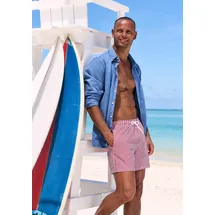 VENICE BEACH Badeshorts Venice Beach rot/weiß M