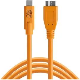 Tether Tools TetherPro USB-C zu 3.0 Micro-B 4.6m Orange