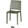 Siena Garden Stapelstuhl-Set Lane 4-teilig Olive