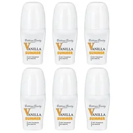 Bettina Barty Summer Vanilla Antitranspirant Deo Roll-On 6 x 50 ml