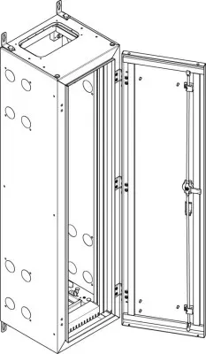 ABN NT18P Wandgehäuse schutzisoliert IP55 BxHxT: 340x1290x340mm