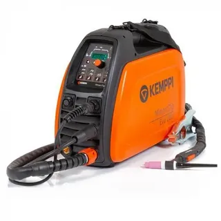 Kemppi MinarcTig EVO 200 - 230 V - bis 200 A - mit TX 225 G 4M Brenner - inkl. Massekabel