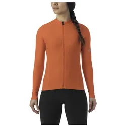 Giro W Chrono Long Sleeve Thermal Jersey vermillion (clothing-clothing) clothing M