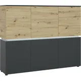 INOSIGN Highboard »Luci«, Breite 165,5 cm, braun