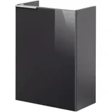 Fackelmann Waschbeckenunterschrank 44 x 60 x 24,3 cm Grau