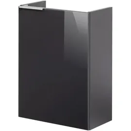 Fackelmann Waschbeckenunterschrank 44 x 60 x 24,3 cm Grau