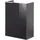 Fackelmann Waschbeckenunterschrank 44 x 60 x 24,3 cm Grau