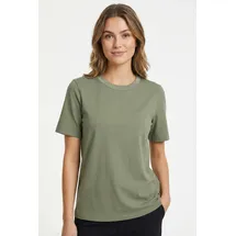 Pieces PCRIA SS LUREX NECK TEE JRS NOOS BC Grün XL