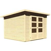 Woodfeeling Stockach 4 2,42 x 2,42 m natur