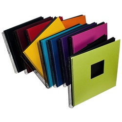 Goldbuch Album Bella Vista 28x28/40 Spiral  schw. Seiten