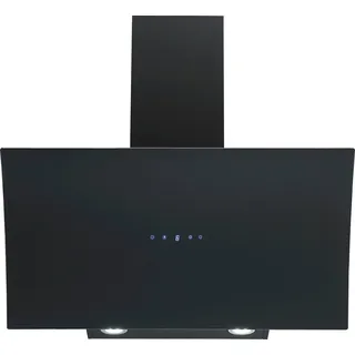 Respekta CH 55090 SA Kamin-Dunstabzugshaube 90 cm schwarz
