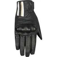 Segura Romeo Perforierte Lederhandschuhe Für Damen - Schwarz/Weiß /