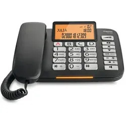 Telefon mehrzeil sw Freisprech lauthören Hörgerätekomp