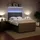 vidaXL Boxspringbett 140 x 200 cm Hellgrau