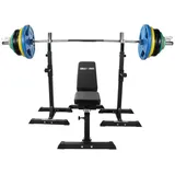 Gorilla Sports Hantelbank Schwarz