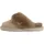 Hollert German Leather Fashion Pantoffeln Beige 37