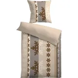Kinzler "St. Moritz" taupe 135 x 200 cm + 80 x 80 cm