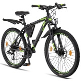 Licorne Bike Effect Premium Mountainbike Aluminium Discbremse Jungen, Mädchen, 21 Gang