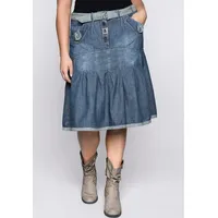 Sheego BY JOE BROWNS, Damen, Gr. 52, blau (blau