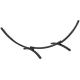 ComfortXL Hängemattengestell, Grau, Metall, 120x95x360 cm, Gartenmöbel, Hängematten