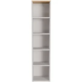 Germania Lissabon Aktenregal 45 cm x 40 cm x 197 cm grau