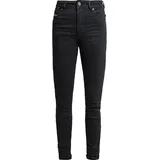 John Doe Luna High Mono Damen Motorradjeans, schwarz, Größe 33