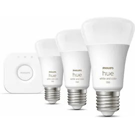 Philips Hue White and Color Ambiance 1100 E27 9W Starter-Kit (929002468811)