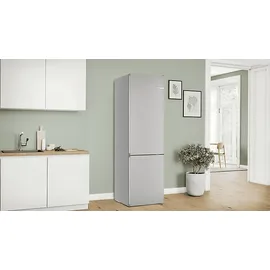 Bosch Serie 4 KGN392LAG Kühl-Gefrierkombination (363 l, 2030 mm hoch, Metall-Optik)